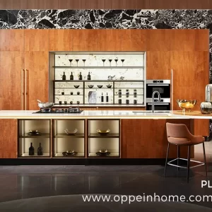 retro-custom-luxury-veneer-kitchen-cabinet-design-1