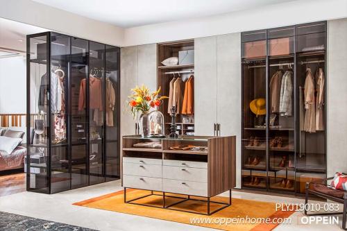 Modern-Fashion-Wood-Grain-With-Glass-Walk-In-Closet-PLYJ19010-083-1