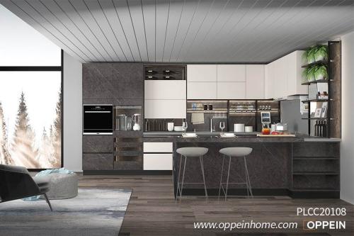 Modern-Two-Tone-Lacquer-Kitchen-Cabinet-PLCC20108-1